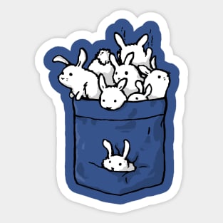 Bunnies! Sticker